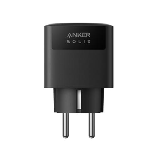 Anker SOLIX presa intelligente per Solarbank serie 2, Wi-Fi, Bluetooth, rilevamento carico corrente, risparmio energetico, Plug&Play, app, telecomando, carico max. 2500W, energia domestica