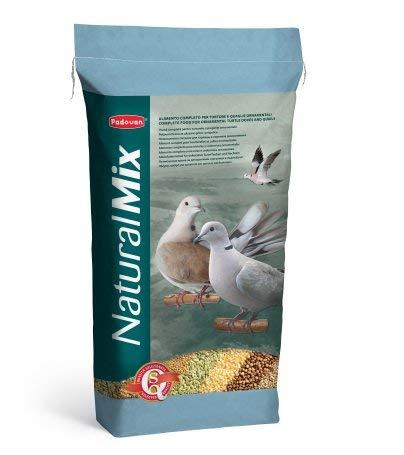 Padovan Naturalmix 25 kg Mangime Alimento Completo per Tortore e Quaglie Ornamentali