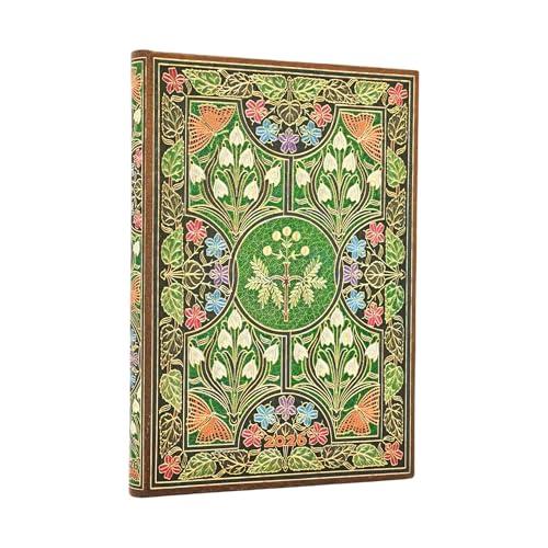 Paperblanks | 2026 Poesia in Fiore | Poesia in Fiore | 12 Mesi | Midi | Orizzontale | Chiusura con Fascia Elastica | 160 Pg | 100 GSM