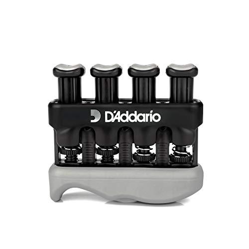 D'Addario Varigrip Hand Exerciser-Migliora la destrezza e la forza di dita, mani e avambracci- Regola la tensione per ogni dito - Condizionamento confortevole