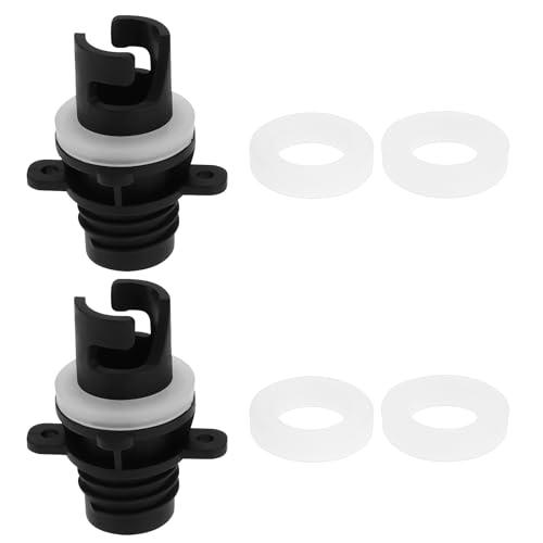 OTOTEC 2 Pezzi da Adattatore per Pompa da Paddle Board con Rondelle di 3 Dimensioni per Il Collegamento A Un Compressore d'Aria per Paddle Board Compatibile con Halkey-Roberts 0,8x2,13 Pollici