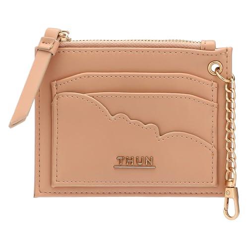 THUN - Portachiavi bustina, rosa - ecopelle - Collezione Sempre con me - 12 x 9 cm