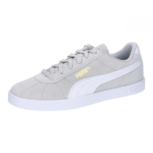 PUMA Club II, Sneaker Unisex - Adulto, Glacial Gray Puma White Puma Gold, 42 EU