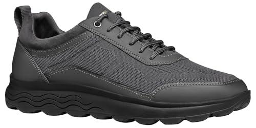 Geox U Spherica C, Scarpe da Ginnastica Uomo, Grafite, 43 EU
