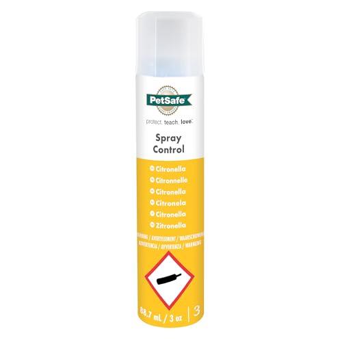 PetSafe - Ricarica Spray Anti-Corteccia, 300-400 getti, Formula Ecologica, Compatibile con Collare e Sistema di Addestramento Spray (vecchia versione) - Citronella