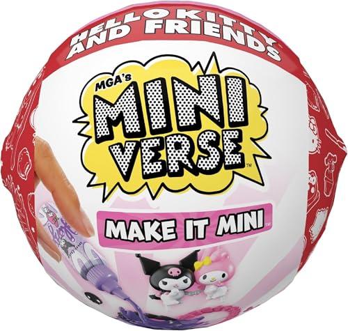Miniverse Make It Mini Hello Kitty and Friends Serie 2 di MGA - Include 1 Set, Confezione Cieca, 12 Set da Collezionare, Articoli Sanrio, Per Collezionisti e Bambini. Età 8+. NON COMMESTIBILE