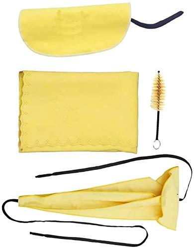 POFET Kit di pulizia 4 in 1 per sassofono con spazzola e panno per la pulizia