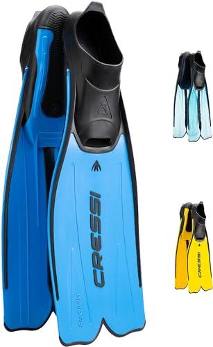 Cressi Rondinella, Pinne da Nuoto, Unisex - Adulto, Blu, 43/44
