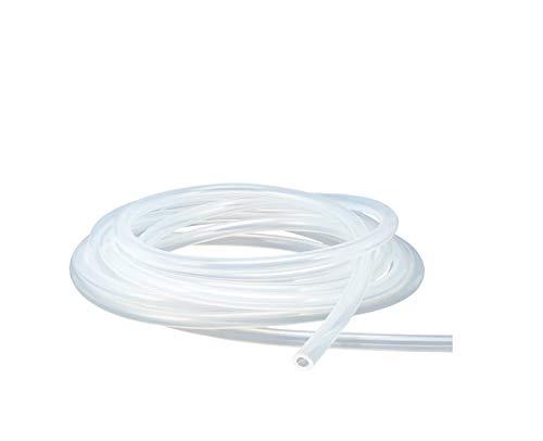 Antrella tubo del silicone de Grado alimentare 6mm ID x OD 8mm Spessore del Muro 1mm Tubo Flessibile per Tubo dell'acqua, Trasparente 5 Metri di Lunghezza