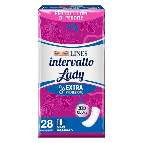 Lines Intervallo Lady Maxi, Proteggislip Distesi, 28 Pezzi