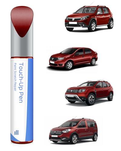 PARTS4EV NPI Rouge Fusion vernice per ritocchi Dacia Accordanza esatta – Rimozione di graffi e scheggiature