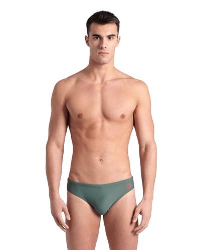 Arena Santamarias R Costume da Bagno Uomo, Costume Slip Uomo Mare e Piscina in Tessuto Foderato Maxfit Eco Resistente al Cloro e al Sale, Protezione UV 50+