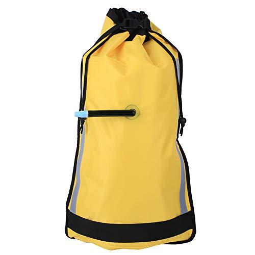 Galleggiante per pagaia per Kayak, Galleggiante per pagaia in Nylon di Salvataggio, Borsa Galleggiante per Kayaker, per Canoa con Strisce Riflettenti Kayak Kayak Assist
