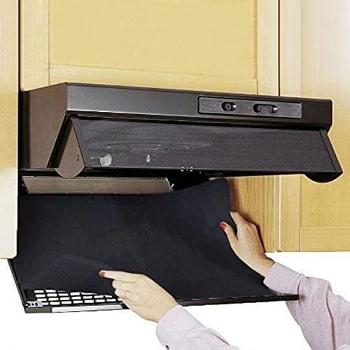 AURACASA Carboni Attivi Filtro Cappa Cucina Universale Magic Air - Respira Aria Pura e Fresca in Cucina (Black, 2 pezzi)