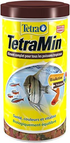 Tetra tetramin – Alimentazione completa e equilibrée in fiocchi per pesci tropicali – Formula BioActive brevettata rafforza le difese immunitarie – 200G/1000ml