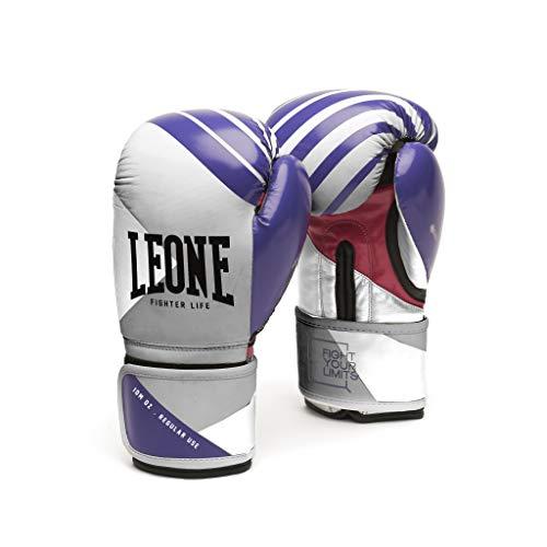 LEONE 1947 GUANTI BOXE FIGHTER LIFE viola/10ozM - GN307