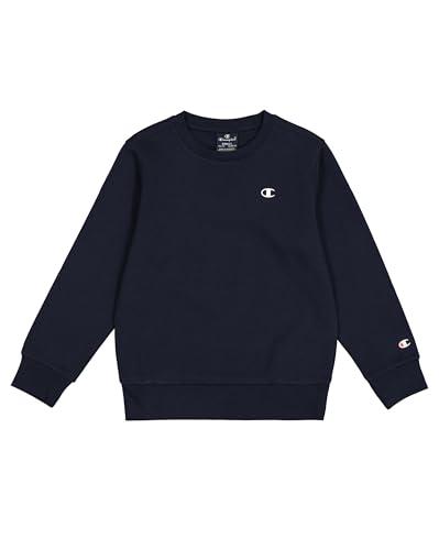 Champion Legacy Legacy Champion Basics B - Ultralight Powerblend Fleece Crewneck Felpa, Blu Marino, 9-10 Anni Bambino FW23