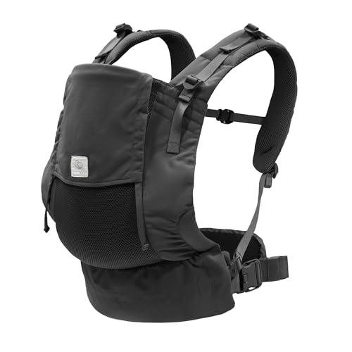 Marsupio Stokke Limas Mesh, Antracite - Marsupio traspirante con tessuti ad alte prestazioni - Sicuro per bambini da 1 mese/4-15 kg - Include custodia staccabile per gli oggetti essenziali