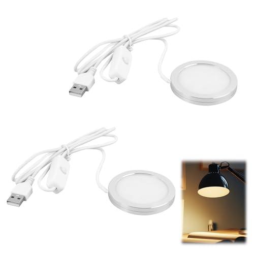 Fllyvly Kit di Illuminazione LED per Modelli di Stampante 3D, Compatibile con il Kit Luci LED 001 di Bambu Lab, Facile da Assemblare, Adattabile a Vari Modelli di Paralume,Lampade a LED DIY (2)