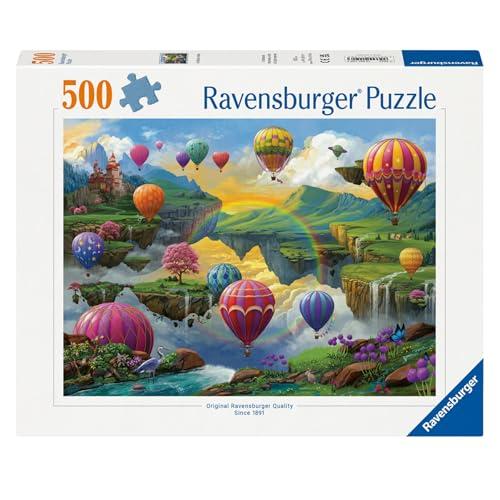 Ravensburger- Valle delle mongolfiere Puzzle, Multicolore, 19.5 x 14.0, 12001190
