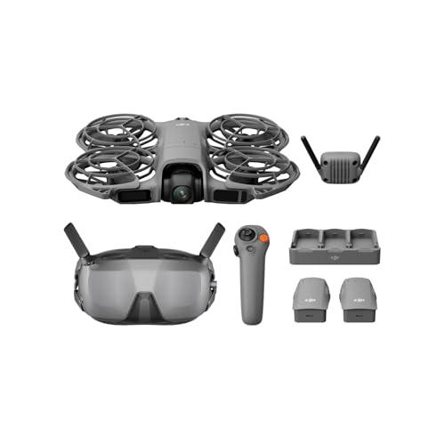 DJI Neo 2 Combo Motion Fly More con RC Motion 3 e Goggles N3, trasmissione stabile con transceiver digitale, drone 4K per principianti, volo FPV, 3 batterie