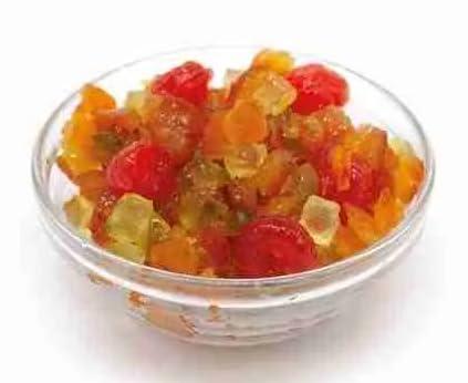 600g Arancia & Cedro Canditi a Cubetti. Frutta Italiana Naturale. No Coloranti, No Additivi, No Solfiti, No Conservanti. In vaschetta. Per il Panettone Senza Uvetta.