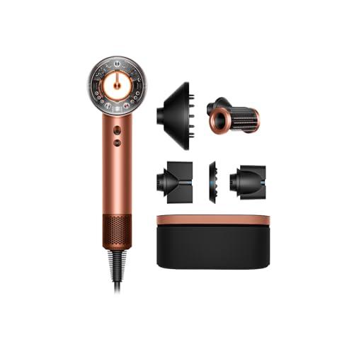 Dyson Supersonic Nural™ asciugacapelli - Lisci e ondulati (Seta Ambrata/Champagne Rosa)