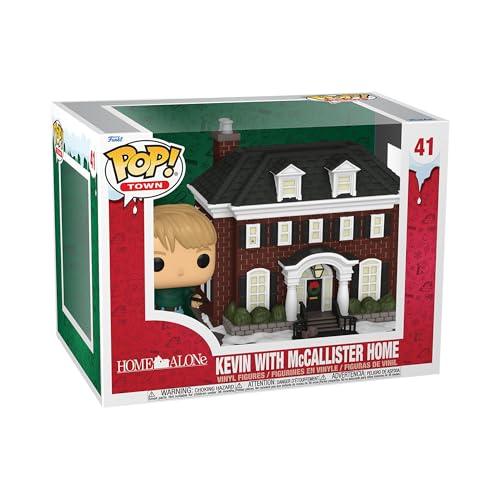 Funko Pop! Town: Home Alone - Kevin McCallister With Home - Figura in Vinile da Collezione - Idea Regalo - Merchandising Ufficiale - Giocattoli per Bambini e Adulti - Movies Fans