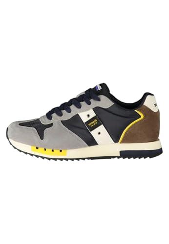 Blauer Uomo Scarpe Sneakers con Lacci Grigio F4QUEENS01MES Grigio 45