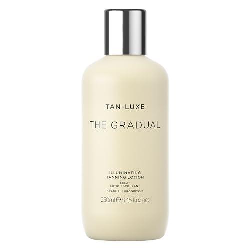 Tan Luxe Self Tan Gift Set, Medium Face Drops (10 ml) and Gradual Body Lotion (100 ml) Custom Face Tan and Gradual Body Fake Tanning, Cruelty Free & Vegan, Gift for women & men