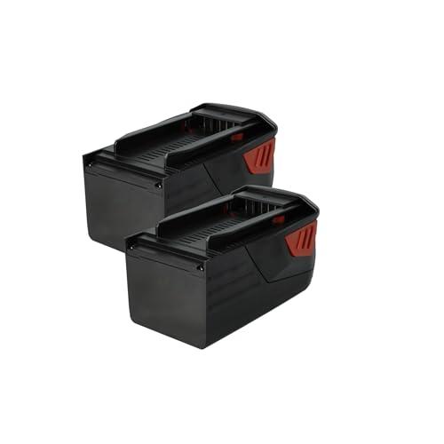 vhbw 2x batteria compatibile con Hilti TE6-A36, TE 6-A36 AVR, TE 500-A36, CPC 36V utensile elettrico (3000 mAh, Li-Ion, 36 V)