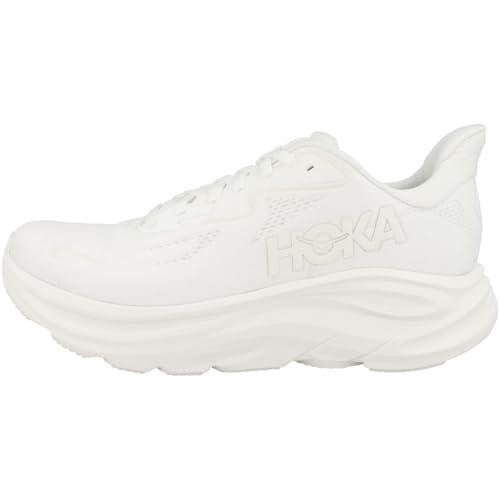 Hoka One One 1162031-WWH Clifton 10 White/White Women's Scarpe Taglia US 6