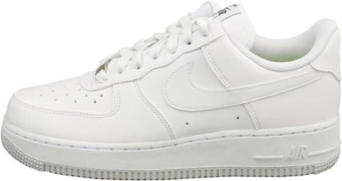 Nike Air Force 1 '07 Next Nature, Sneaker Donna, White White White Black Metallic Silver, 42 EU