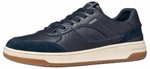 Geox Scarpe da Ginnastica da Uomo U SEDRAL Court B, Blu Navy, 43 EU