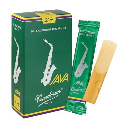 Vandoren SR2625 Box 10 Ance Java Verdi 2.5 Sax Alto
