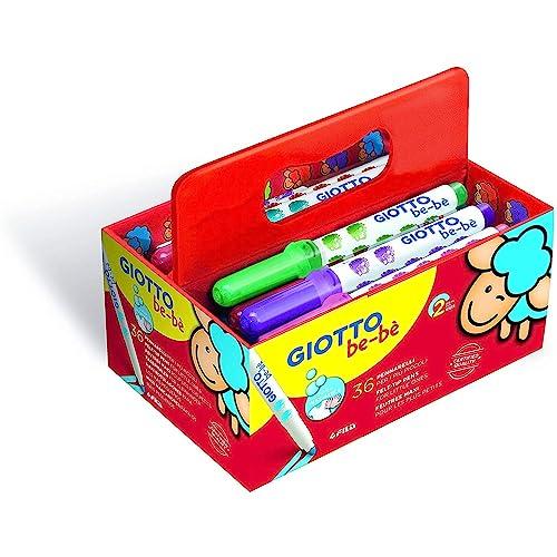 Giotto be-bè Superpennarelli Schoolpack 36 pz Superpennarelli, Colori Assortiti, 36 Super Fasermaler