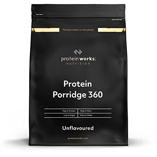 The Protein Works Porridge Proteico 360 Basso Contenuto di Zuccheri, Ricco di Fibre, Vitamine E Minerali - 2 kg