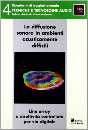 La diffusione sonora in ambienti acusticamente difficili. Linee array a direttività controllata per via digitale