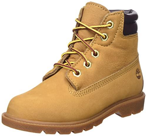 Timberland 6in Water Resistant Basic (Junior), Stivale alla Caviglia, Grano, 39 EU
