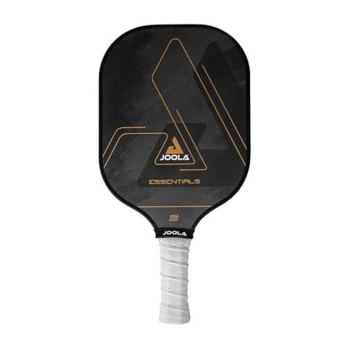 JOOLA Pickleball Essentials Paddle Racchetta da Pickleball con Superficie in Fibra di Vetro, Nucleo in Polimero e Certificazione USAPA - Ideale per Principianti e Giocatori Ricreativi, Nero