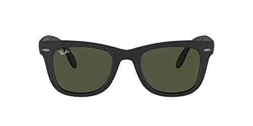 Ray-ban wayfarer folding classic - piegabili lenti verdi - rb4105 601s