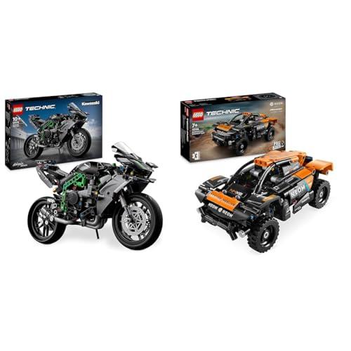 LEGO Technic Motocicletta Kawasaki Ninja H2R, Giochi per Bambini e Bambine da 10 Anni & Technic NEOM McLaren Extreme E Race Car