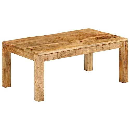 vidaXL Tavolino da Salotto 100x55x40 cm in Legno Massello di Mango