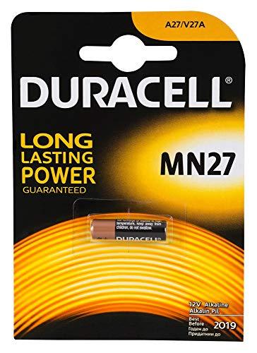 Batterie Duracell MN27 BL1 Alkalina Specialistica Security, Nero
