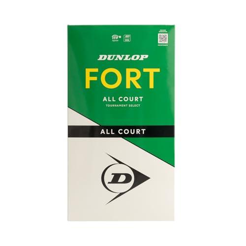 DUNLOP Pallina da tennis Fort All Court TS, per sabbia, campo duro ed erba, 2x4 palline