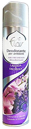 AIR FLOR | Profumatore per Ambienti Spray a Base Acquosa, Lavanda e Orchidea, 300 ml