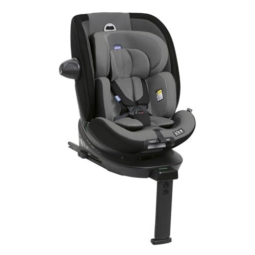 Chicco Everone I-Size, Seggiolino Auto con Base Isofix, Da 0 a 36 Kg, Da 40 a 150 cm, Omologato ECE R129/03, Girevole A 360° E Reclinabile, Gruppo 0+/1/2/3 Da 0 A 12 Anni