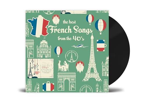 The best French Songs from the 40's Vinile - Édith Piaf , Charles Trenet , Juliette Gréco