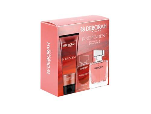 Deborah Milano - Set Regalo Donna Independent, include Eau de Toilette 100ml e Docciaschiuma 250ml