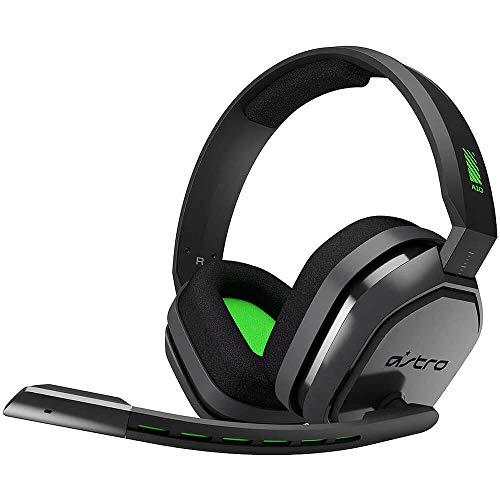 ASTRO Gaming A10 Cuffie Gaming Cablate con Microfono, Leggere e Resistenti, ASTRO Audio, Dolby ATMOS, Jack 3,5 mm, per PC/MAC, XBOX ONE, PS4, MOBILE - Nero/Verde